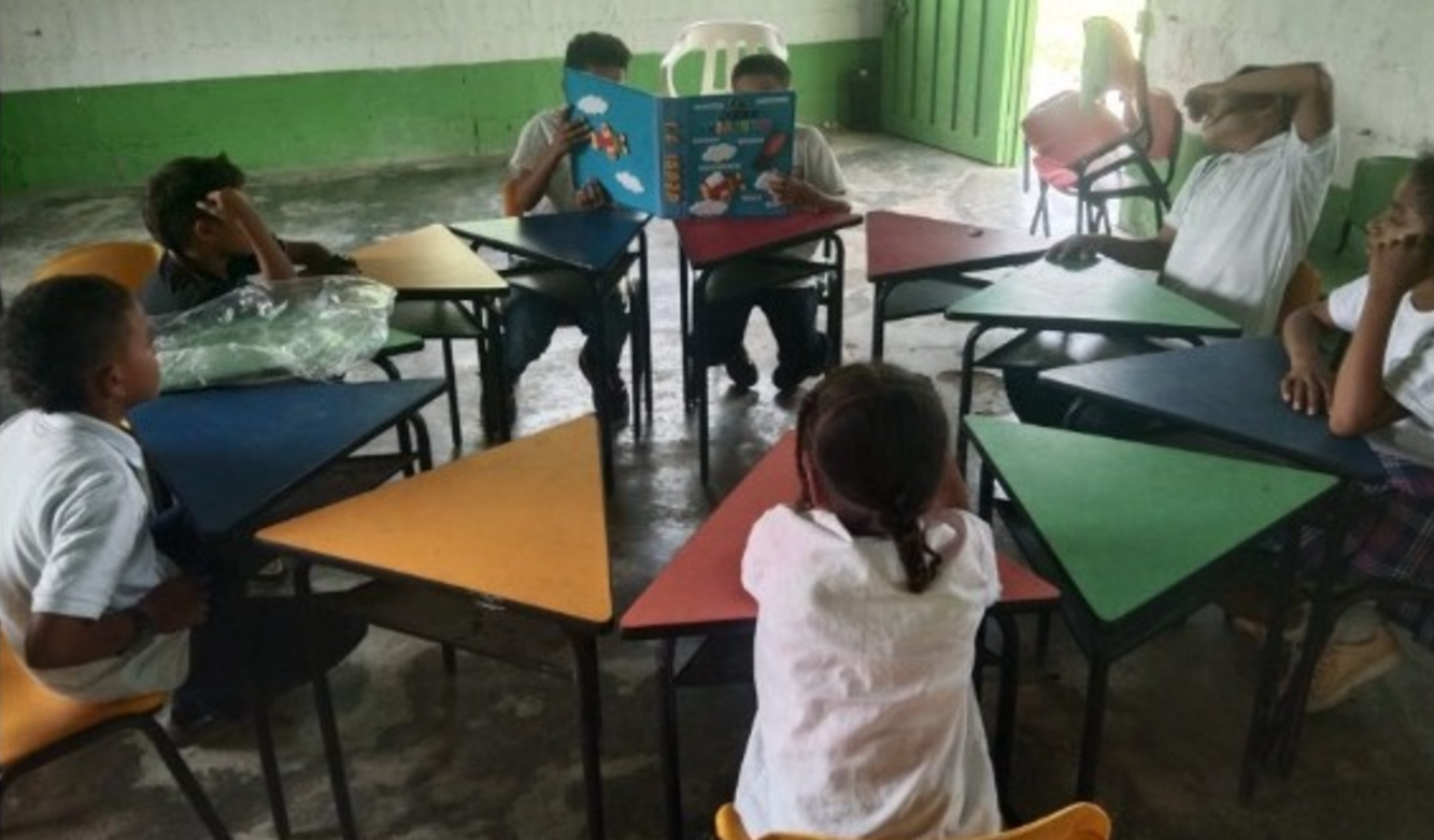 El libro viajero es una propuesta en la cual las familias pueden escribir poesías, recuerdos, experiencias o recetas, se comparten con los compañeros y docentes en el aula