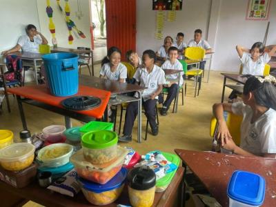 Laboratorio: "Aprendamos sobre mezclas".